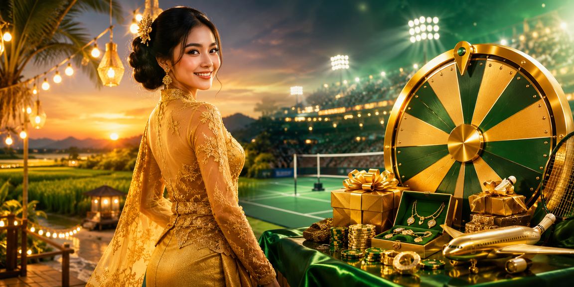 A roulette game set against the beautiful local culture of Kedah