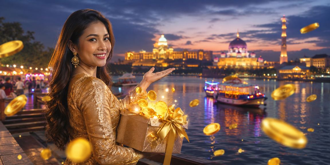 Attractive deposit bonus display for new users in Putrajaya